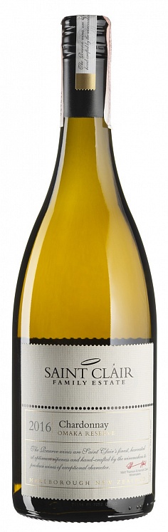 Saint Clair Chardonnay Omaka Reserve  Set 6 bottles