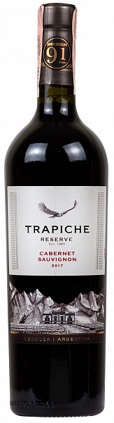 Trapiche Reserve Cabernet Sauvignon 2017 Set 6 bottles