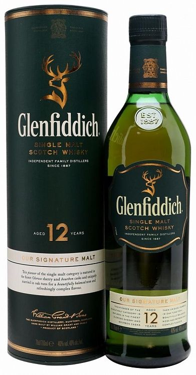 Glenfiddich 12 YO Set 6 Bottles