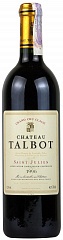 Вино Chateau Talbot 4em GCC 1996