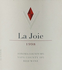 Вино Verite La Joie Meritage 1998