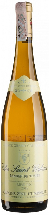 Domaine Zind-Humbrecht Clos Saint Urbain Rangen de Thann Riesling Grand Cru 2018 Set 6 bottles