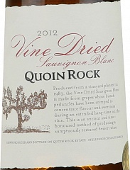 Вино Quoin Rock Sauvignon Blanc Vine Dried 2012, 500ml