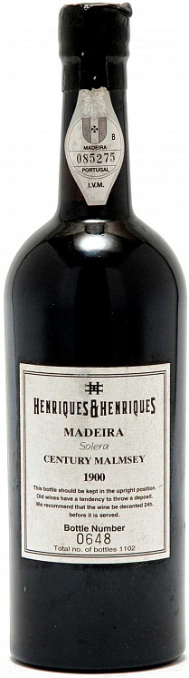 Henriques & Henriques Century Malmsey 1900