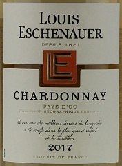 Вино Louis Eschenauer Chardonnay 2017 Set 6 Bottles