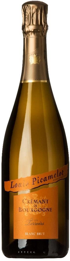 Louis Picamelot Crеmant de Bourgogne Blanc Les Terroirs Brut 2021 Set 6 Bottles