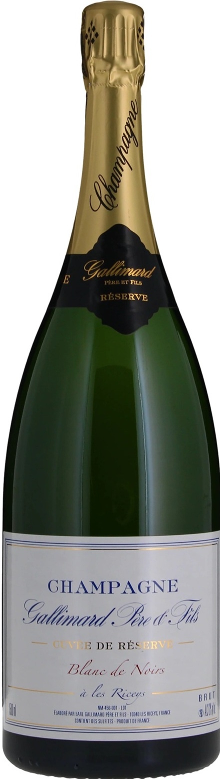 Gallimard Blanc de Noirs Cuvee de Reserve Brut Jeroboam 3L