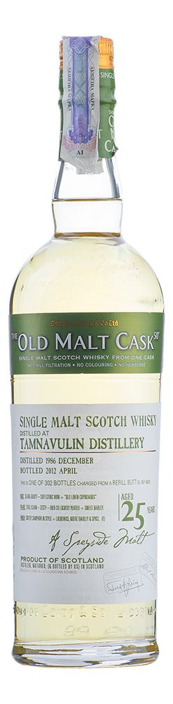Tamnavulin 25 YO, 1986, The Old Malt Cask, Douglas Laing - 2