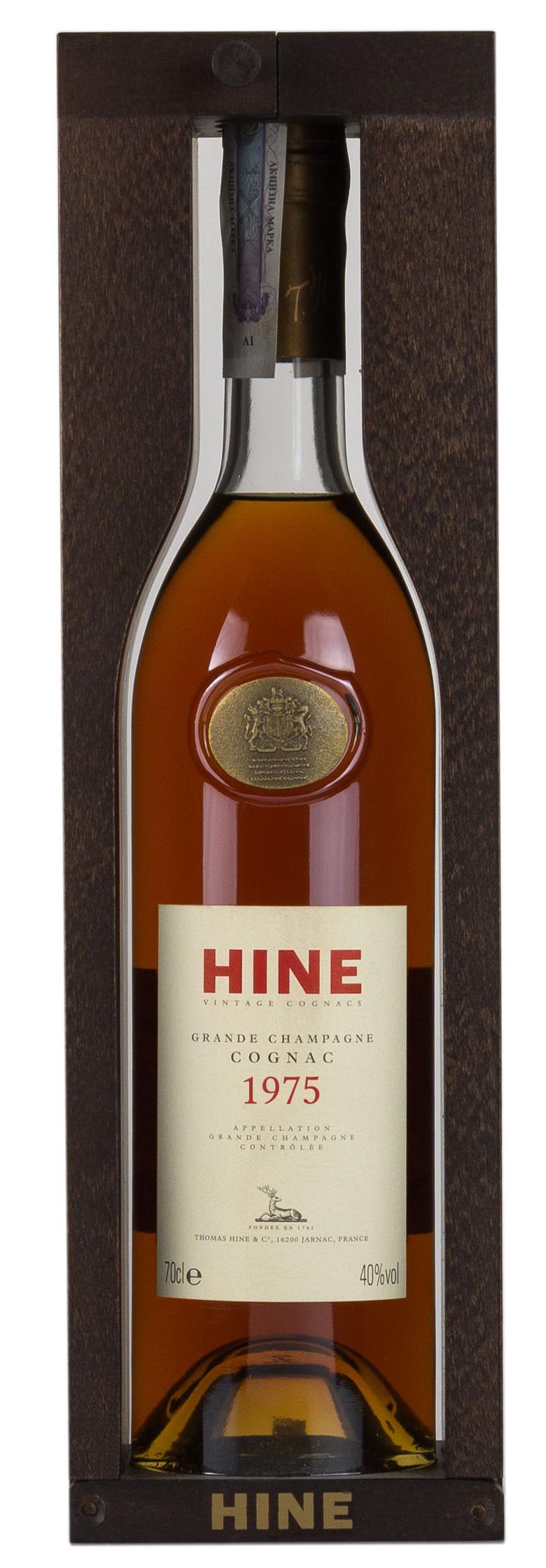 Hine Vintage 1975 Grande Champagne Jarnac