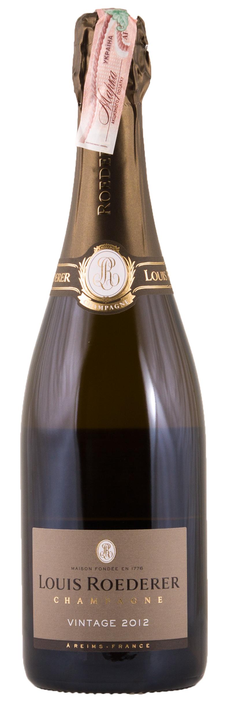 Louis Roederer Brut Vintage 2012