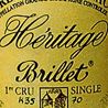 Brillet Tres Rare Heritage Brut de Fut Premier Grand Cru Grande Champagne