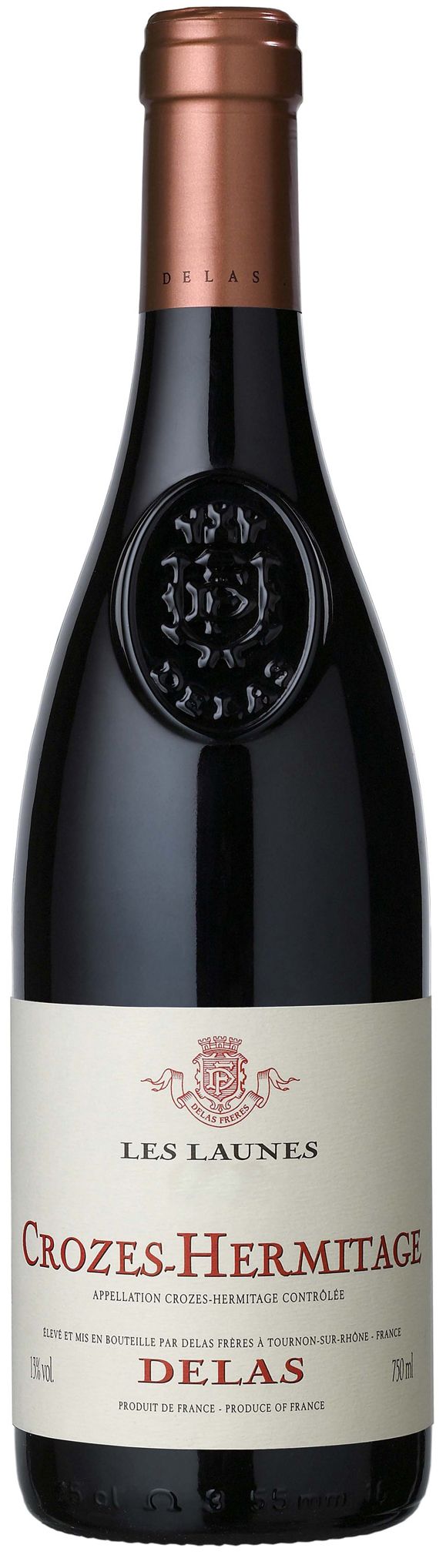 Delas Freres Crozes-Hermitage Les Launes 2015 Set 6 bottles