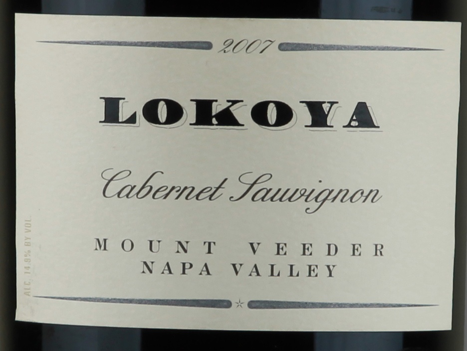Lokoya Cabernet Sauvignon Mount Veeder 2007 - 2