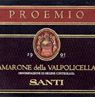 Santi Amarone della Valpolicella Proemio 2006