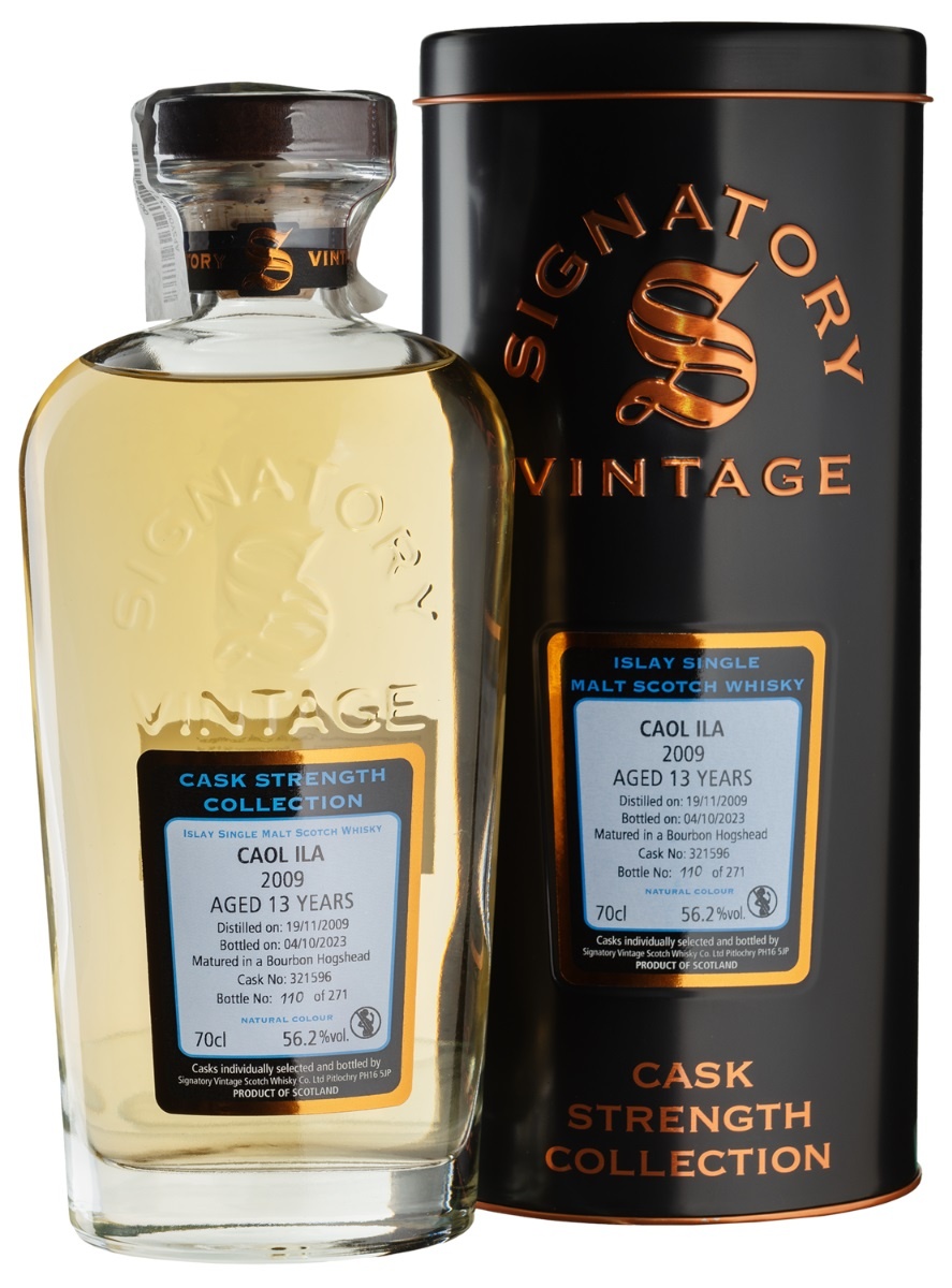 Caol Ila 13 YO, 2009, Cask Strength, Signatory