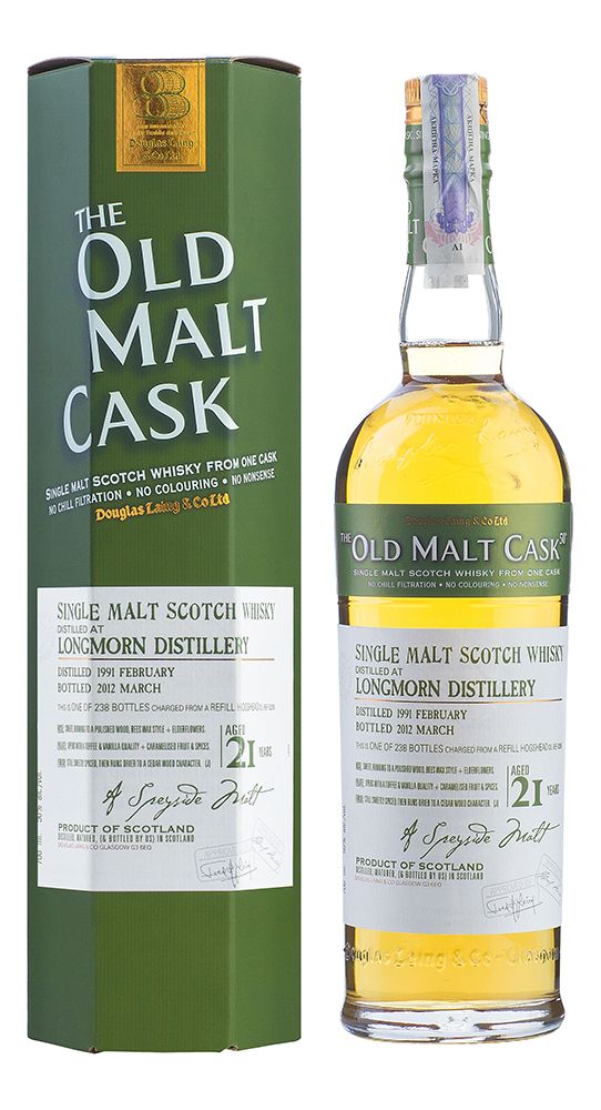 Longmorn 21 YO, 1991, The Old Malt Cask, Douglas Laing