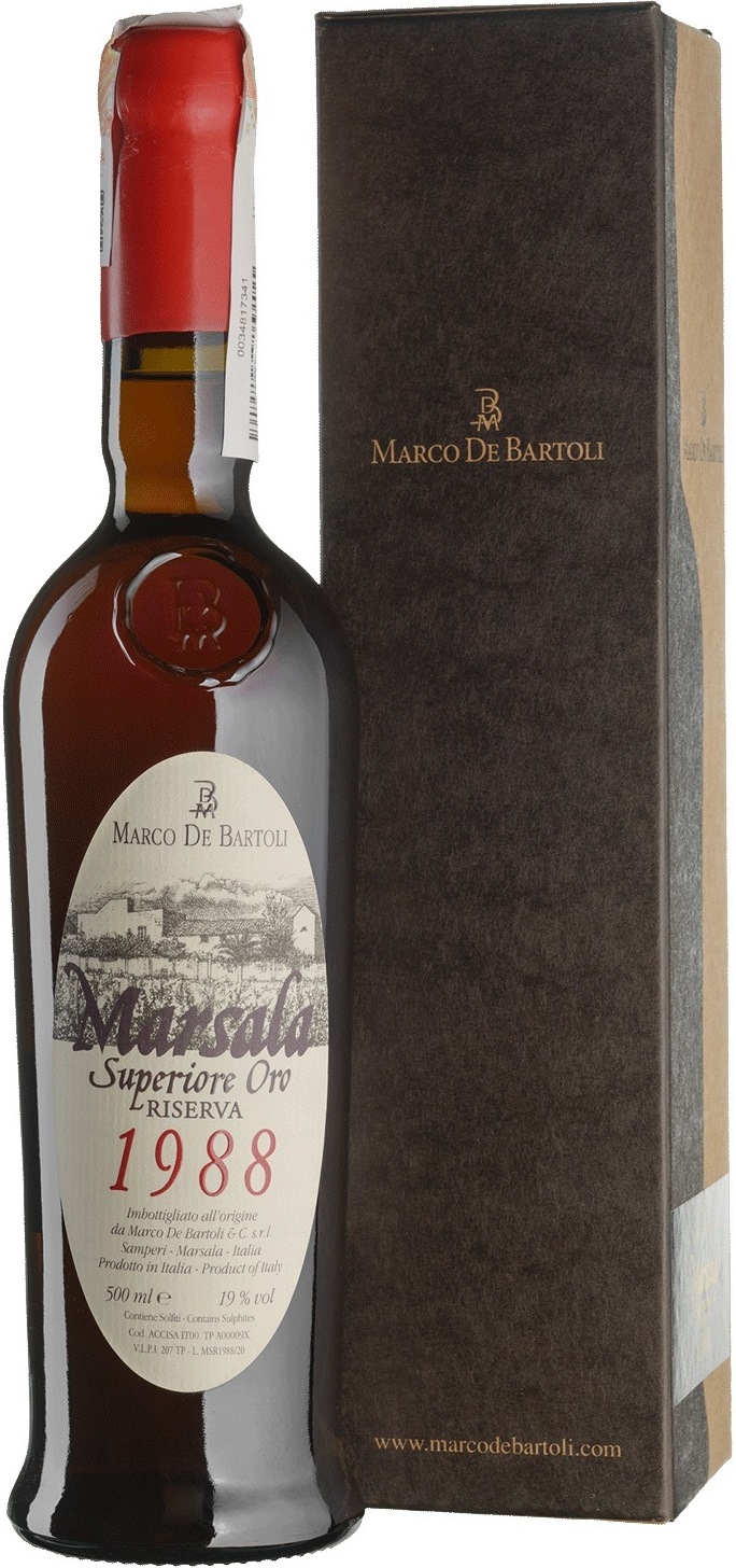 Marco De Bartoli Marsala Superiore Oro Riserva 1988, 500ml