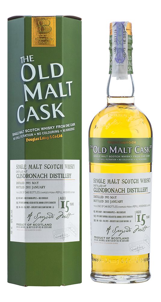 GlenDronach 15 YO, 1995, The Old Malt Cask, Douglas Laing