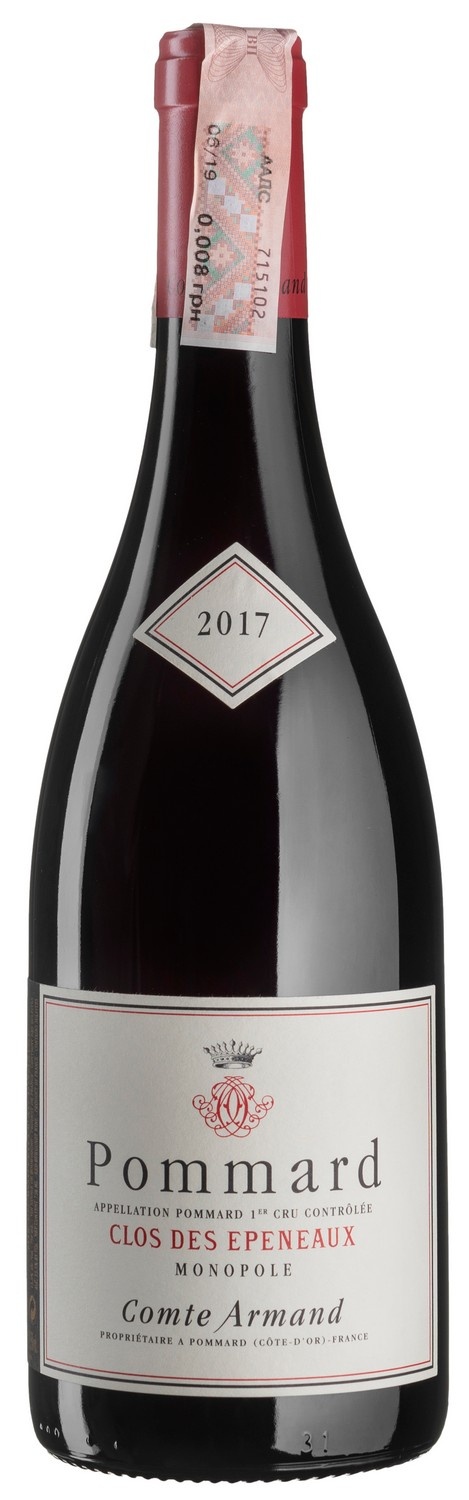 Comte Armand Pommard Premier Cru Clos des Epeneaux Monopole 2017