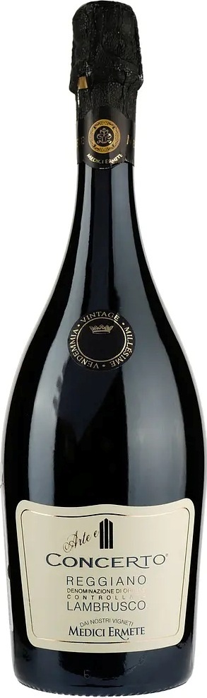 Medici Ermete Concerto Lambrusco Reggiano Frizzante 2019 Set 6 Bottles