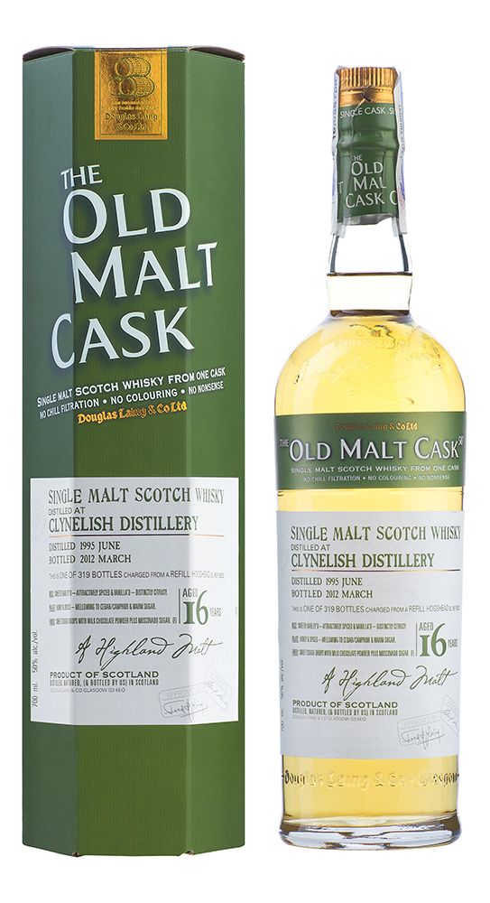Clynelish 16 YO, 1995, The Old Malt Cask, Douglas Laing