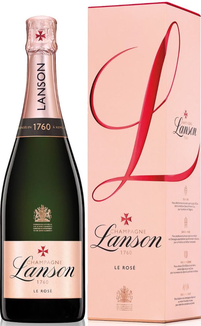Шампанское Lanson Rose Label Brut (Лансон Розе Лейбл Брют) 750 мл | Wine