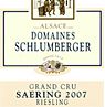 Domaines Schlumberger Riesling Grand Cru Saering 2007
