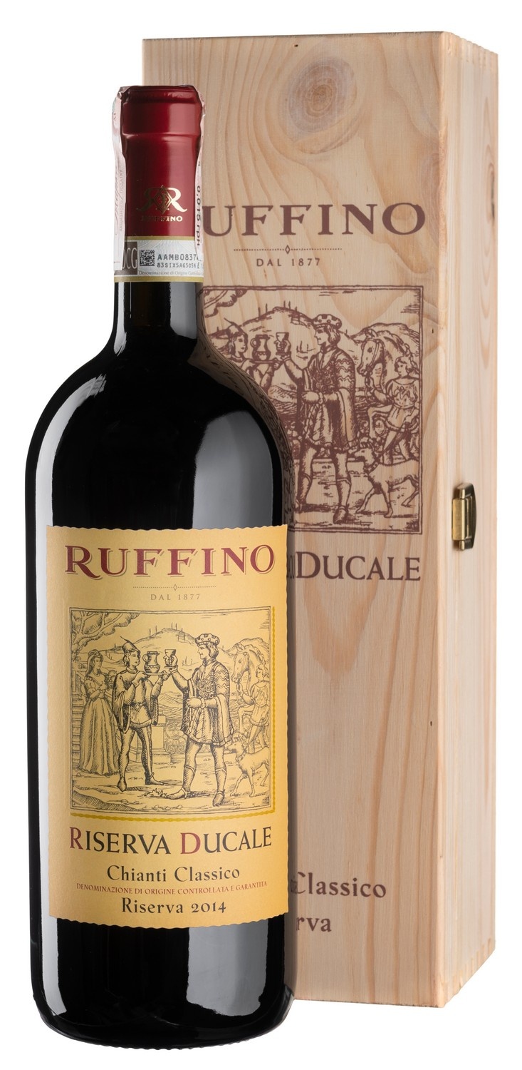 Ruffino Riserva Ducale Chianti Classico Riserva 2014 Magnum 1,5L Set 6 bottles