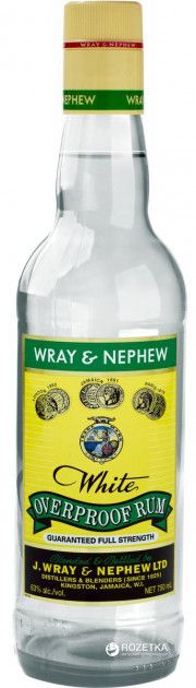 Wray & Nephew 1L Set 6 Bottles