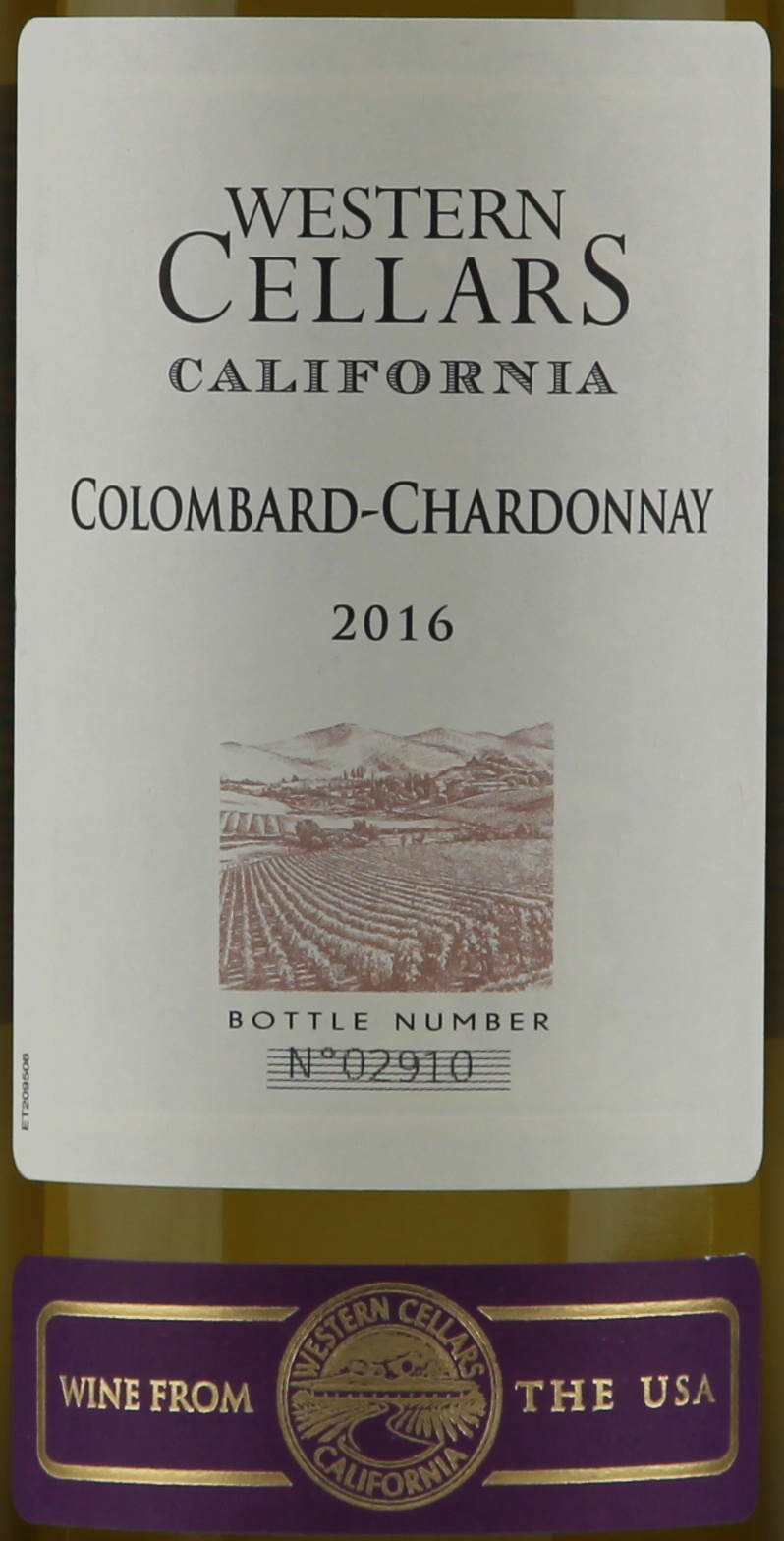 Western Cellars Colombard-Chardonnay 2016 Set 6 Bottles - 2
