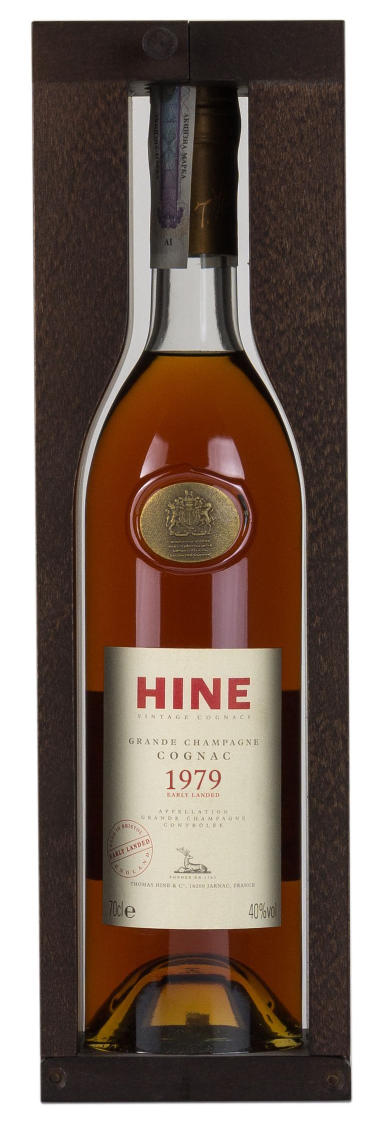 Hine Vintage 1979 Grande Champagne Early Landed