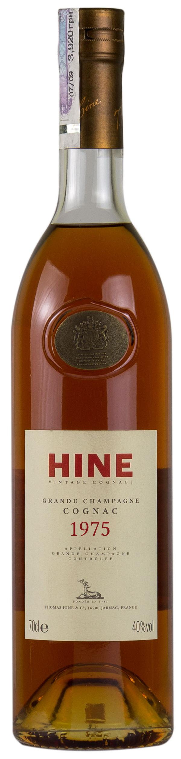 Hine Vintage 1975 Grande Champagne Jarnac - 3