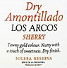 Lustau Dry Amontillado Los Arcos Solera Reserva, 375ml