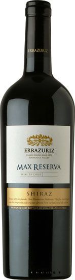 Errazuriz Max Reserva Shiraz 2009 Set 6 Bottles