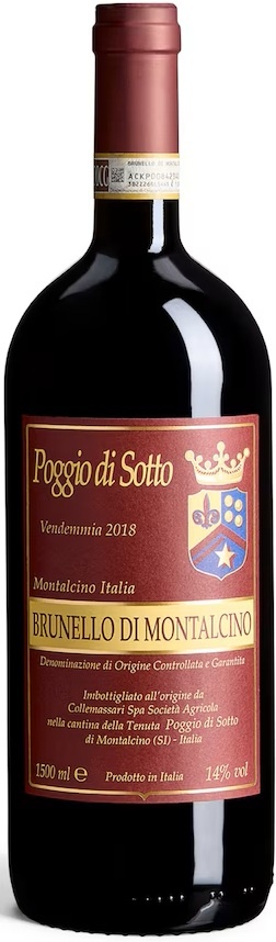 Poggio di Sotto Brunello di Montalcino 2018 Magnum 1,5L