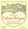 Chateau Calon-Segur 2002, 375ml