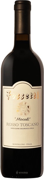 Mocali Rosso di Toscana Fossetti 2022 Set 6 Bottles