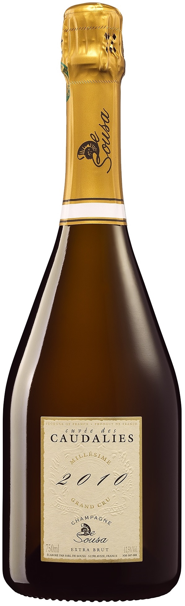 De Sousa Cuvee des Caudalies Millesime 2010