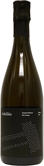 Domaine Achillee Cremant d'Alsace Blanc de Noir Zero Dosage 2019