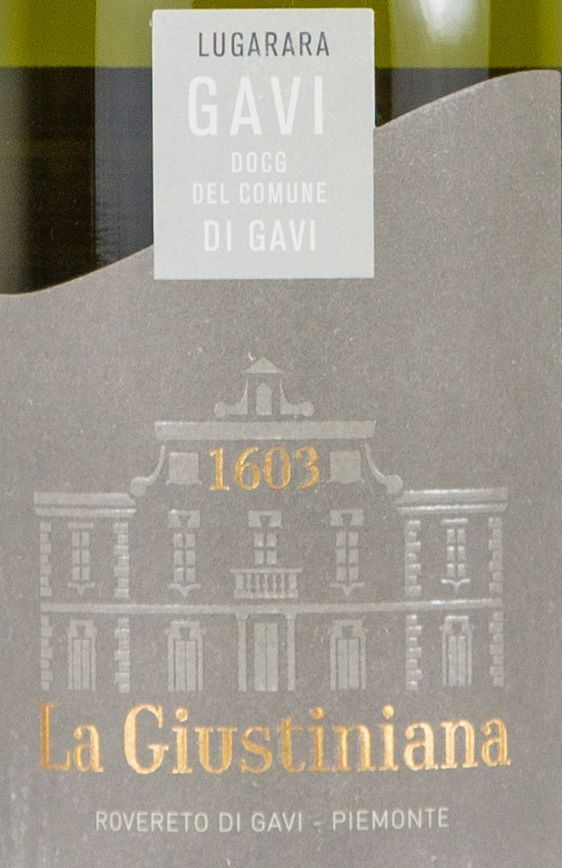 Tenuta la Giustiniana Gavi del Comune di Gavi Lugarara 2018 - 2