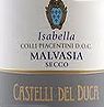 Castelli del Duca Isabella Malvasia Secco