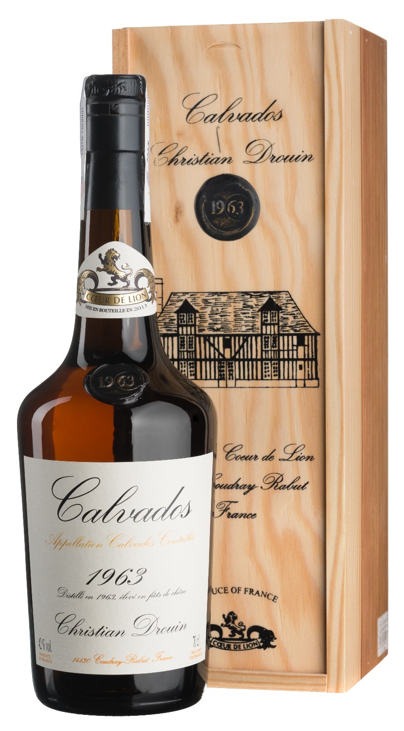 Christian Drouin Calvados Coeur de Lion Pays d'Auge 1963