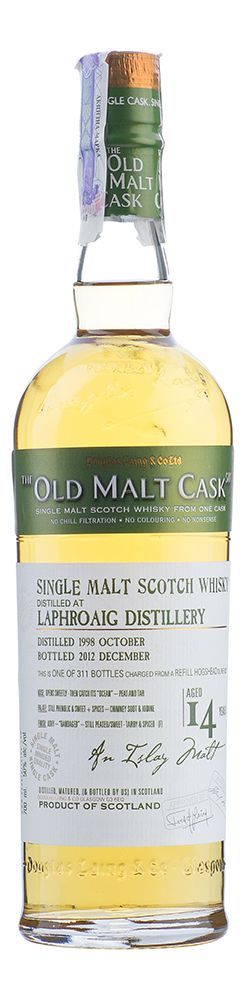 Laphroaig 14 YO, 1998, The Old Malt Cask, Douglas Laing - 2