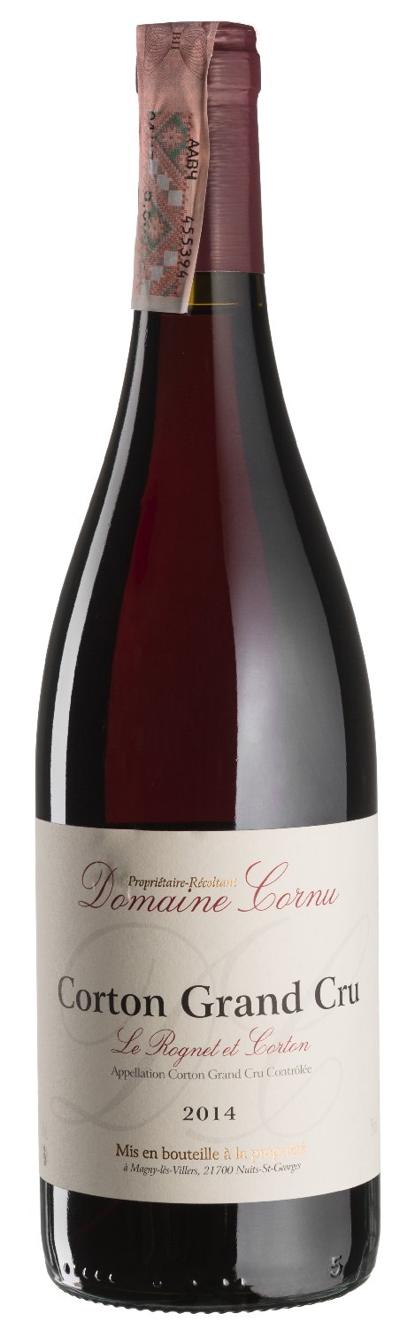 Domaine Cornu Corton Grand Cru Le Rognet et Corton 2014