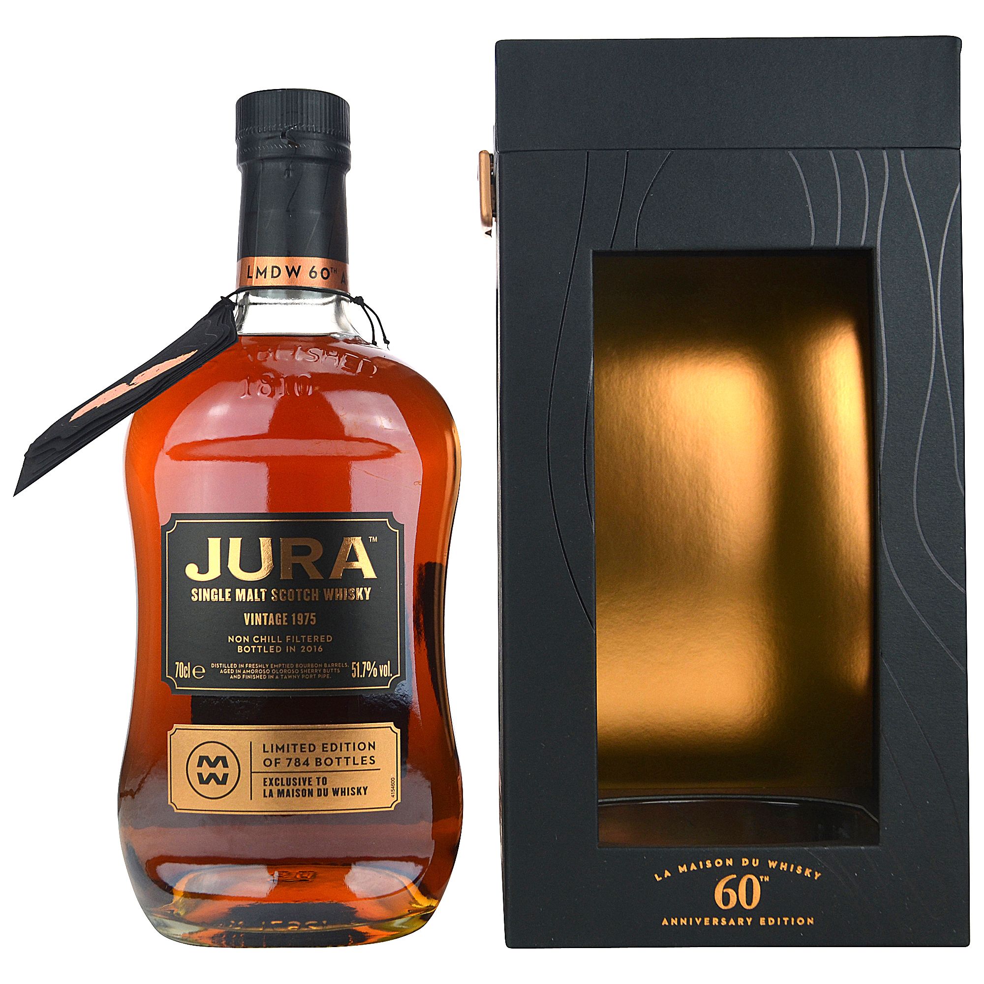Isle of Jura 41 YO Port Cask 1975, 60th Anniversary LMDW