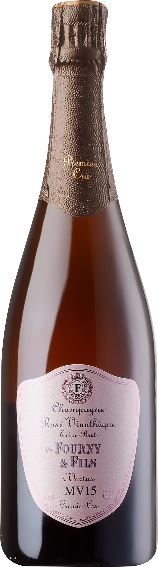 Veuve Fourny Rose Vinotheque MV15 Vertus Premier Cru Extra Brut 2015