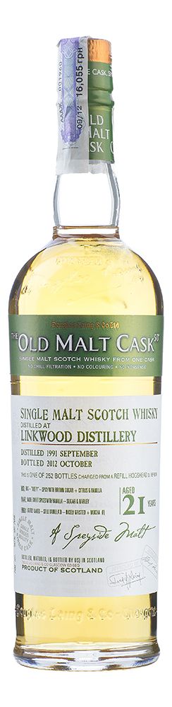 Linkwood 21 YO, 1991, The Old Malt Cask, Douglas Laing - 2