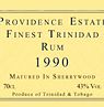 Bristol Spirits Providence Estate Finest Trinidad Rum 1990