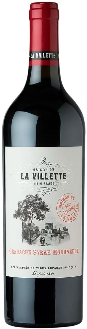 Badet Clement La Villette Grenache Syrah Mourvedre 2019 Set 6 Bottles