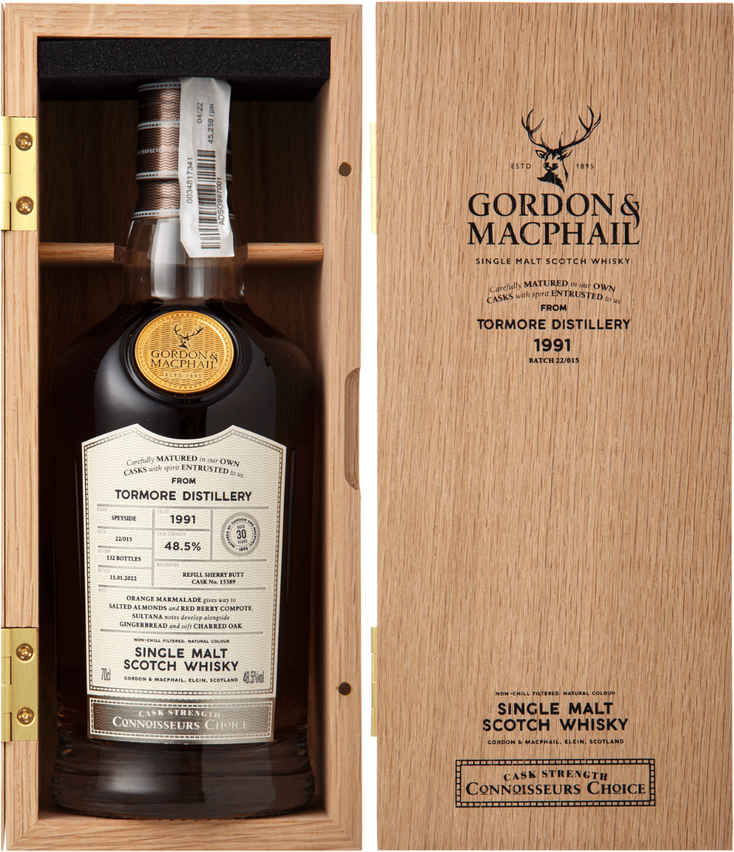 Tormore 30 YO 1991/2022 Connoisseurs Choice Gordon & MacPhail